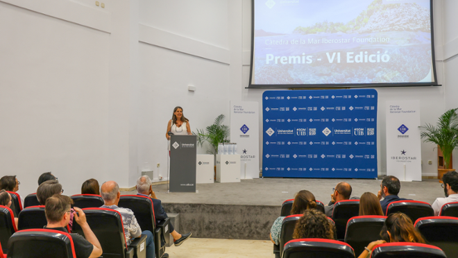 Salutació de la doctora Loren Carrasco, vicerectora d?Innovació Transformació Digital - Foto: A.COS